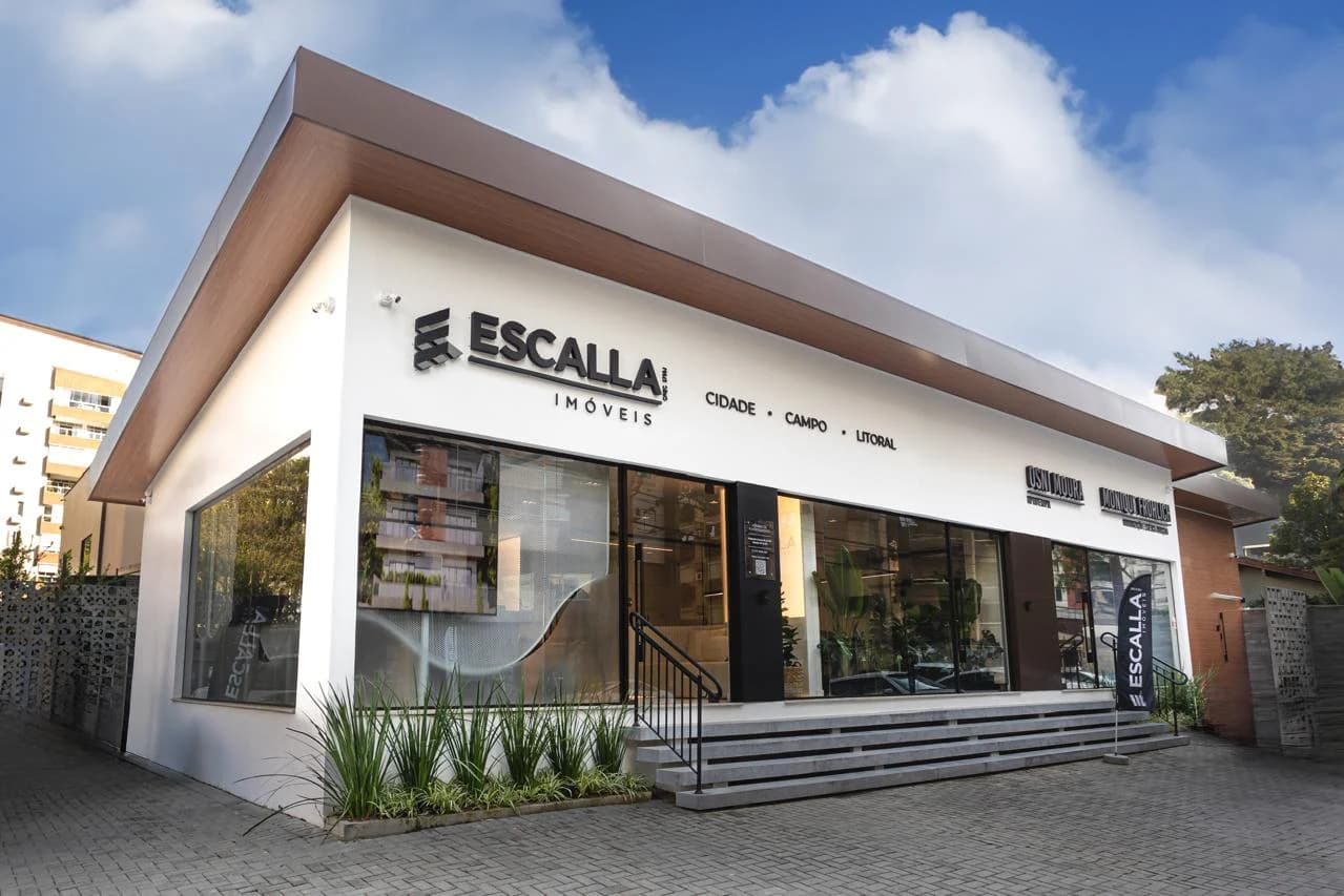 Fachada da Escalla Imóveis